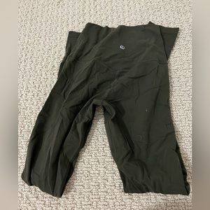 Lululemon align pant 28” Olive green size 2